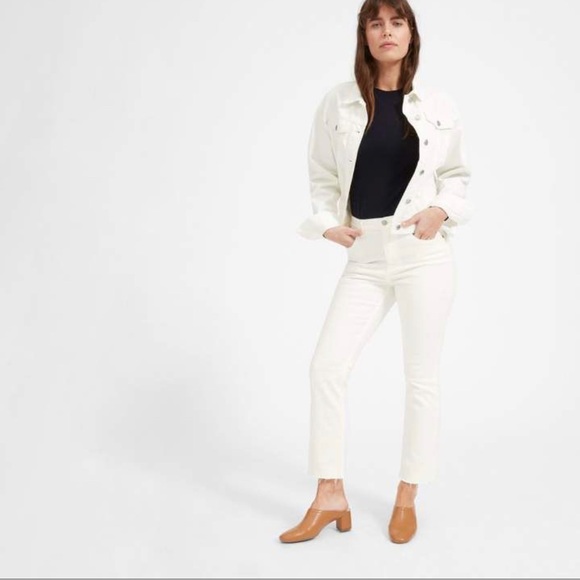 Everlane Kick Flare Crop Jean - Picture 1 of 4